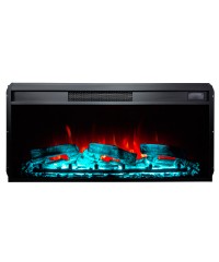 Электрокамин InterFlame Foton 36 LED FX Quartz (разноцветное пламя)