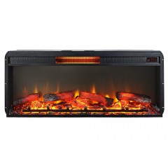 Электрокамин InterFlame Foton 42 LED FX Quartz (широкий очаг Фотон 42)
