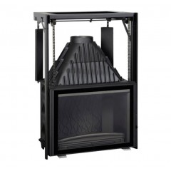 Каминная топка Invicta 800 Grande Angele Printing Контргруз