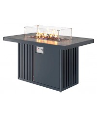 Уличный газовый камин Мерапи (серый)