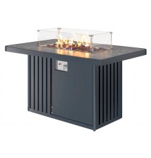 Уличный газовый камин Мерапи (серый)
