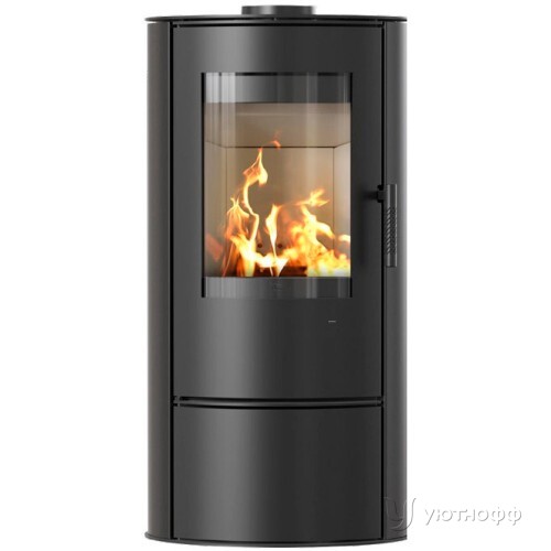 Печь-камин Илднорд Локи белая футеровка сталь
