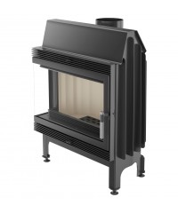 Каминная топка Kratki Blanka 670 / 570 / L / BS (топка Кратки Бланка угловое стекло слева)