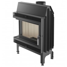 Каминная топка Kratki Blanka 670 / 570 / L / BS (топка Кратки Бланка угловое стекло слева)