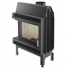 Каминная топка Kratki Blanka 670 / 570 / L / BS (топка Кратки Бланка угловое стекло слева)