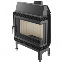 Каминная топка Kratki Blanka 670 / 570 / P / BS (топка Кратки Бланка угловое стекло справа)