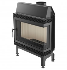 Каминная топка Kratki Blanka 670 / 570 / P / BS (топка Кратки Бланка угловое стекло справа)
