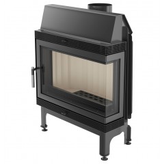 Каминная топка Kratki Blanka 670 / 570 / P / BS (топка Кратки Бланка угловое стекло справа)