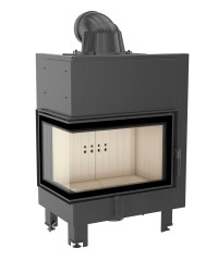Каминная топка Kratki MBM LBS (топка Кратки MBM LBS 10 кВт левый угол)