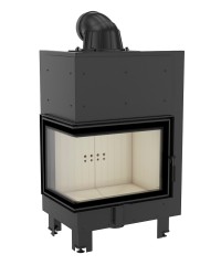 Каминная топка Kratki MBZ LBS SG (топка Кратки MBZ LBS SG 13 кВт левый угол)