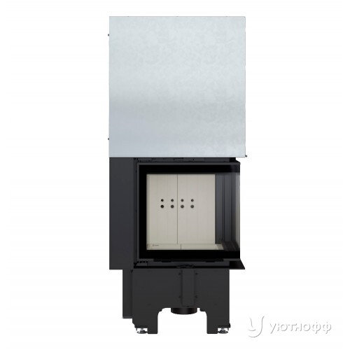 Каминная топка из стали VNP 480 / 480 правой угол Каминная топка из стали VNP 480 / 480 правой угол