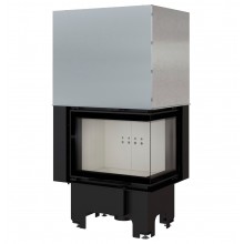 Каминная топка Kratki VNP 610 / 430 (топка Кратки VNP 9 кВт правый угол)