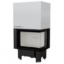 Каминная топка Kratki VNP 700 / 480 (топка Кратки VNP 12 кВт правый угол)