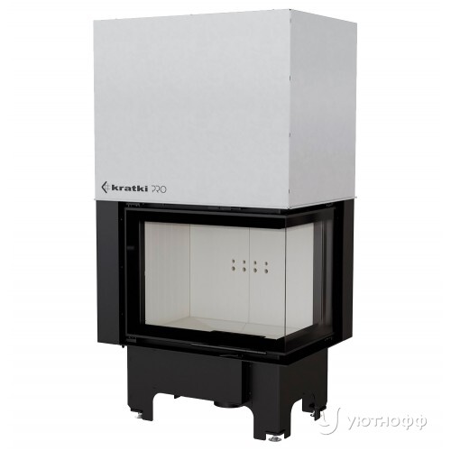 Каминная топка из стали VNP 700 / 480 правый угол Каминная топка из стали VNP 700 / 480 правый угол