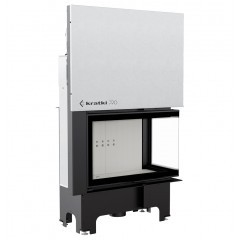 Каминная топка Kratki VNP 810 / 410 (топка Кратки VNP 14 кВт правый угол)