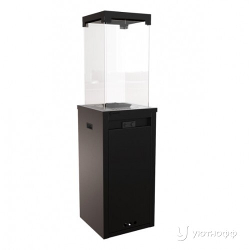 Обогреватель на газу Kratki PATIO/LIGHT черная сталь с ручным управлением Обогреватель на газу Kratki PATIO/LIGHT черная сталь с ручным управлением