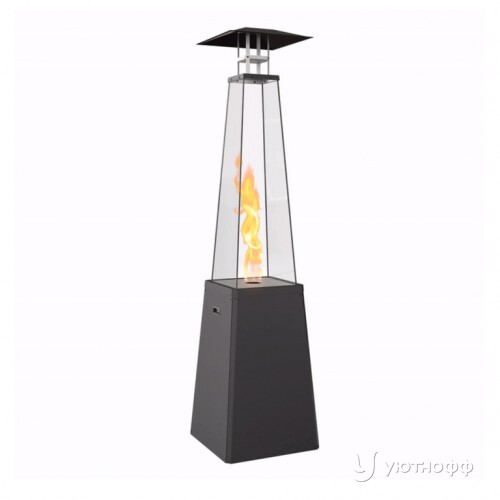 Обогреватель на газу Kratki UMBRELLA/BS/C/G31/37MBAR/S/ZE - без стоек, черный, с газовым оборудованием Обогреватель на газу Kratki UMBRELLA/BS/C/G31/37MBAR/S/ZE - без стоек, черный, с газовым оборудованием