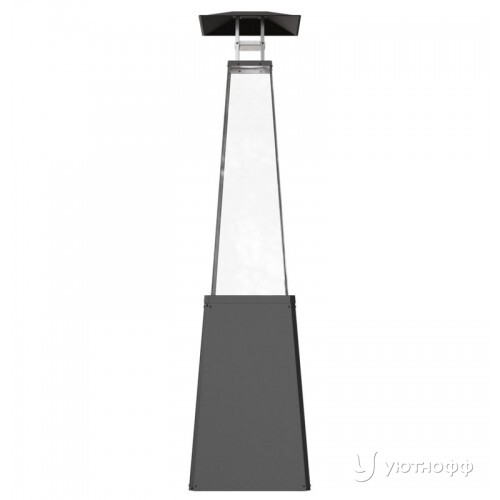 Обогреватель на газу Kratki UMBRELLA/BS/C/G31/37MBAR/S/ZE - без стоек, черный, с газовым оборудованием Обогреватель на газу Kratki UMBRELLA/BS/C/G31/37MBAR/S/ZE - без стоек, черный, с газовым оборудованием
