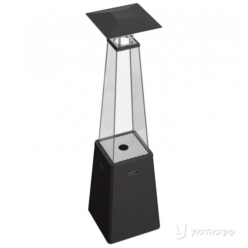 Обогреватель на газу Kratki UMBRELLA/BS/C/G31/37MBAR/S/ZE - без стоек, черный, с газовым оборудованием Обогреватель на газу Kratki UMBRELLA/BS/C/G31/37MBAR/S/ZE - без стоек, черный, с газовым оборудованием