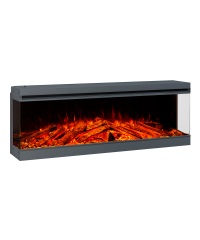 Электрокамин Lumen 1600 c натуральными дровами