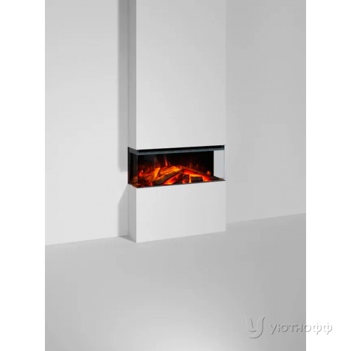 Электрокамин с обогревом Lumen 870 с натуральными дровами
