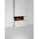 Электрокамин с обогревом Lumen 870 с натуральными дровами