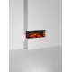 Электрокамин с обогревом Lumen 870 с натуральными дровами