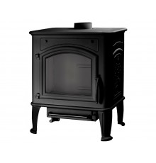 Дровяная печь Premium Lux Black из чугуна