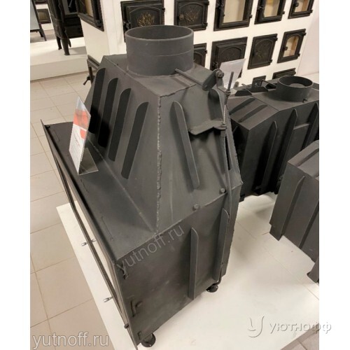 Стальная каминная топка LK Эльбрус 800 (литьевой шамот) Стальная каминная топка LK Эльбрус 800 (литьевой шамот)