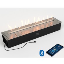 Автоматический биокамин Smart Flame 1200 RC INOX
