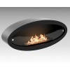 Настенный биокамин Lux Fire Эллипс 1200