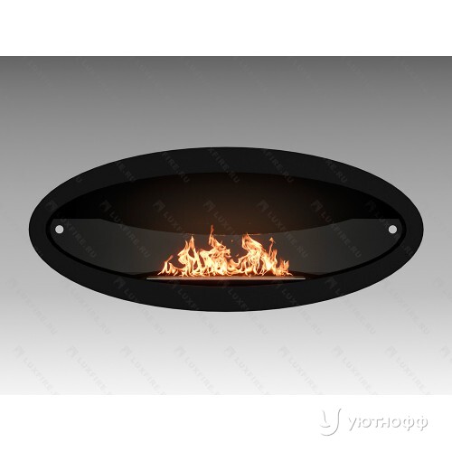 Настенный биокамин Lux Fire Эллипс 1200 Настенный биокамин Lux Fire Эллипс 1200