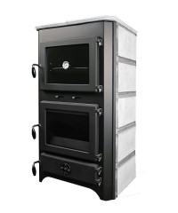 Дровяная печь MBS Thermo Vulkan Plus S (с камнем)