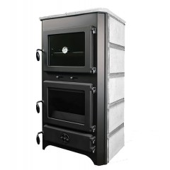 Дровяная печь MBS Thermo Vulkan Plus S (с камнем)