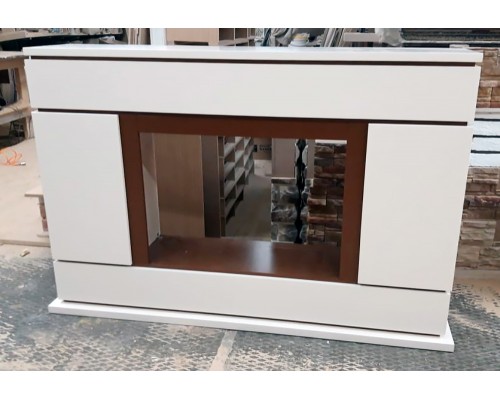 Электрокамин Террано со шкафчиками с широким очагом 26-33" на выбор
