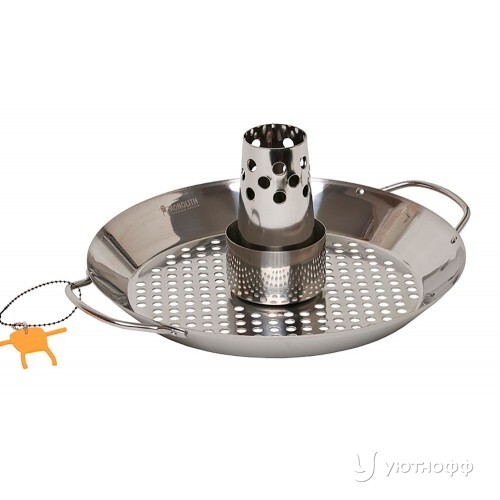 Нержавеющая поставка для запекания курицы Monolith Checken Roaster