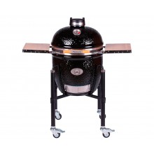 Керамический гриль Monolith Classic Pro-Serie 2.0 Black на ножках со столиками
