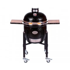 Керамический гриль Monolith Classic Pro-Serie 2.0 Black на ножках со столиками