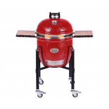 Керамический гриль Monolith Classic Pro-Serie 2.0 Red на ножках со столиками
