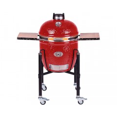 Керамический гриль Monolith Classic Pro-Serie 2.0 Red на ножках со столиками