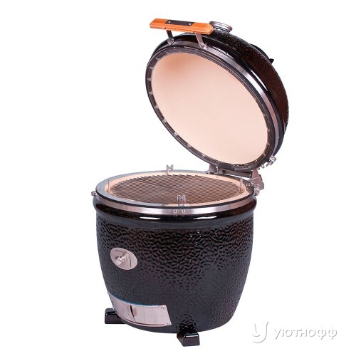 Угольный гриль Монолит Ту Классик черный