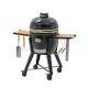 Угольный гриль Монолит Ту Классик с боковыми столиками