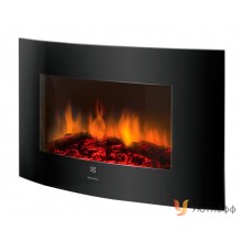 Электрокамин Electrolux EFP/W-1150URLS (закругленный настенный очаг)
