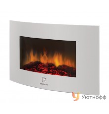 Электрокамин Electrolux EFP/W-1200URLS белый (закругленный настенный очаг)