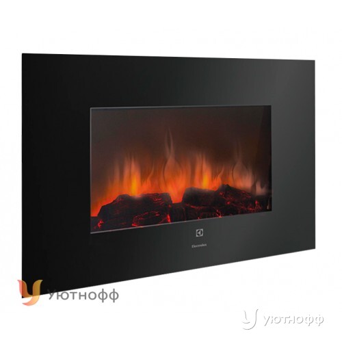 Электроочаг навесной Electrolux EFP/W-1250ULS с прямым стеклом Электроочаг навесной Electrolux EFP/W-1250ULS с прямым стеклом