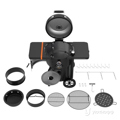 Коптильня Oklahoma Joe's Drum Bronco 2.0 черный