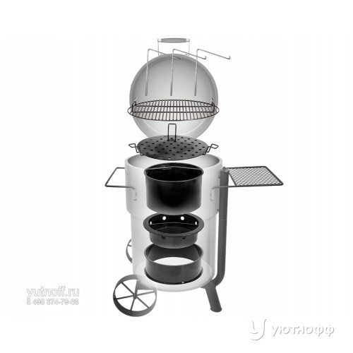 Коптильня Oklahoma Joe's Drum Bronco Pro Коптильня Oklahoma Joe's Drum Bronco Pro