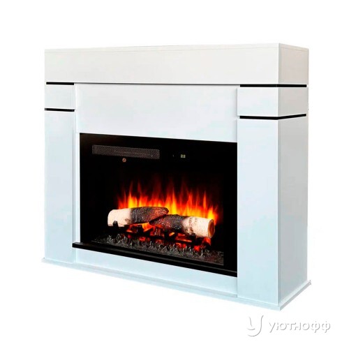 Электрокамин Альта 25 с очагом Мираж со звуком