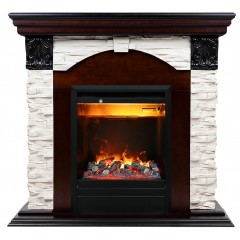 Каминокомплект Дублин Люкс 3Д Олимпик (портал RealFlame Dublin Lux DN + очаг 3D Olympic)