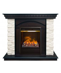 Каминокомплект Элфорд 3Д античный дуб (портал RealFlame Elford STD AO + очаг 3D Olympic)